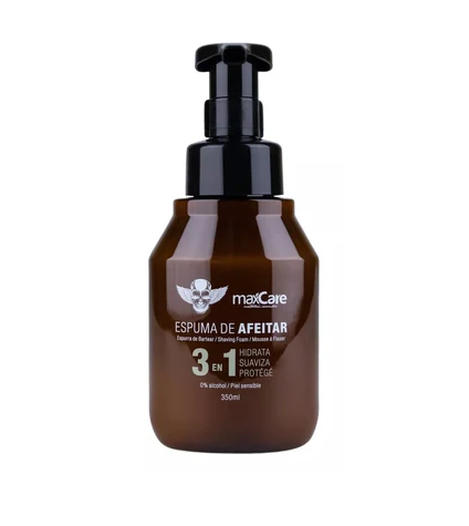 Pack Hombre Maxcare, Aceite Barba, Espuma de Afeitar, Peine Carbón Maxcare-2