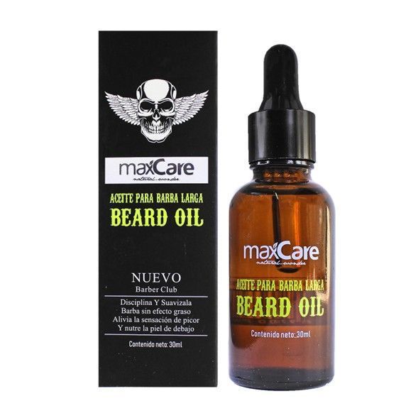 Pack Hombre Maxcare, Aceite Barba, Espuma de Afeitar, Peine Carbón Maxcare-5