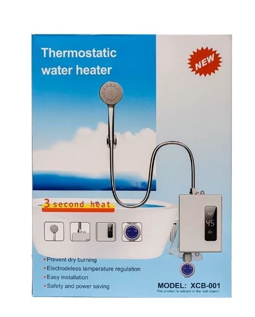 Ducha Eléctrica Calentador De Agua Xcb-001-0