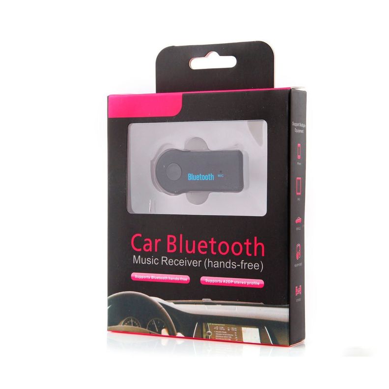 Receptor Bluetooth Para Auto Inalambrico Recargable Manos Libre-4
