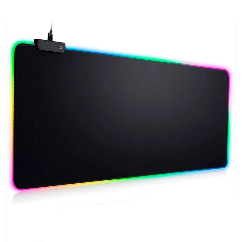 Mouse Pad Gamer Rgb Led Colores XXL 80x30cm 4mm Usb-2