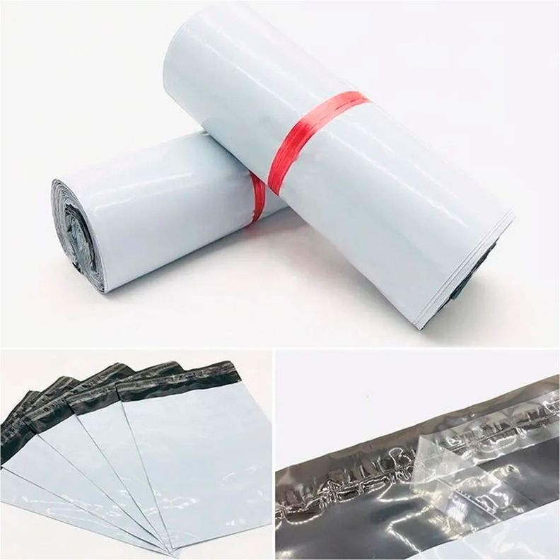 Bolsas Autoadhesivas Blancas Courrier 20x30 Cm Pack De 100-1