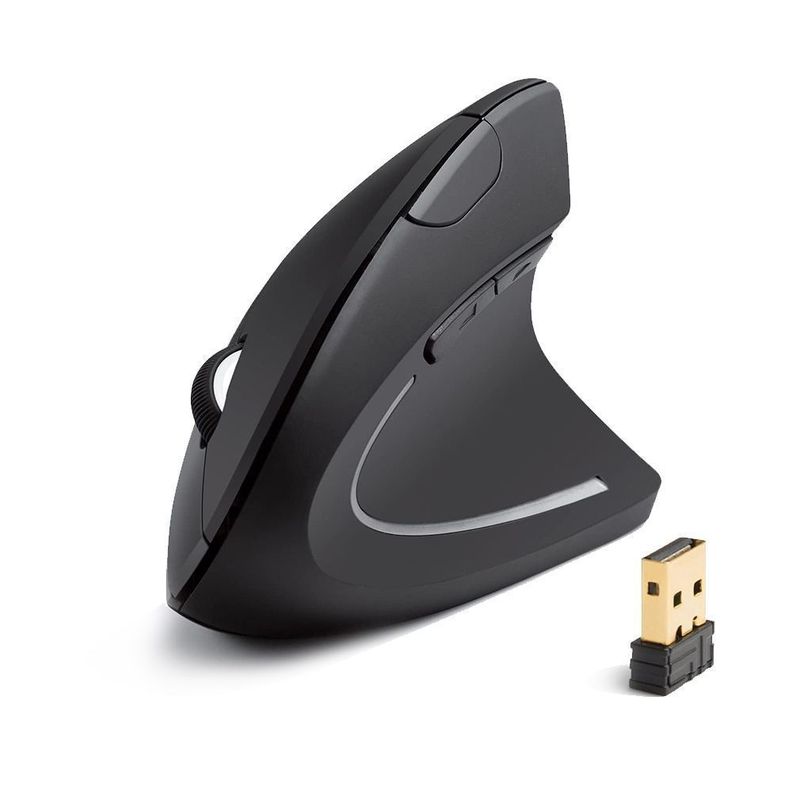 Mouse Vertical Inalámbrico Ergonomico-0
