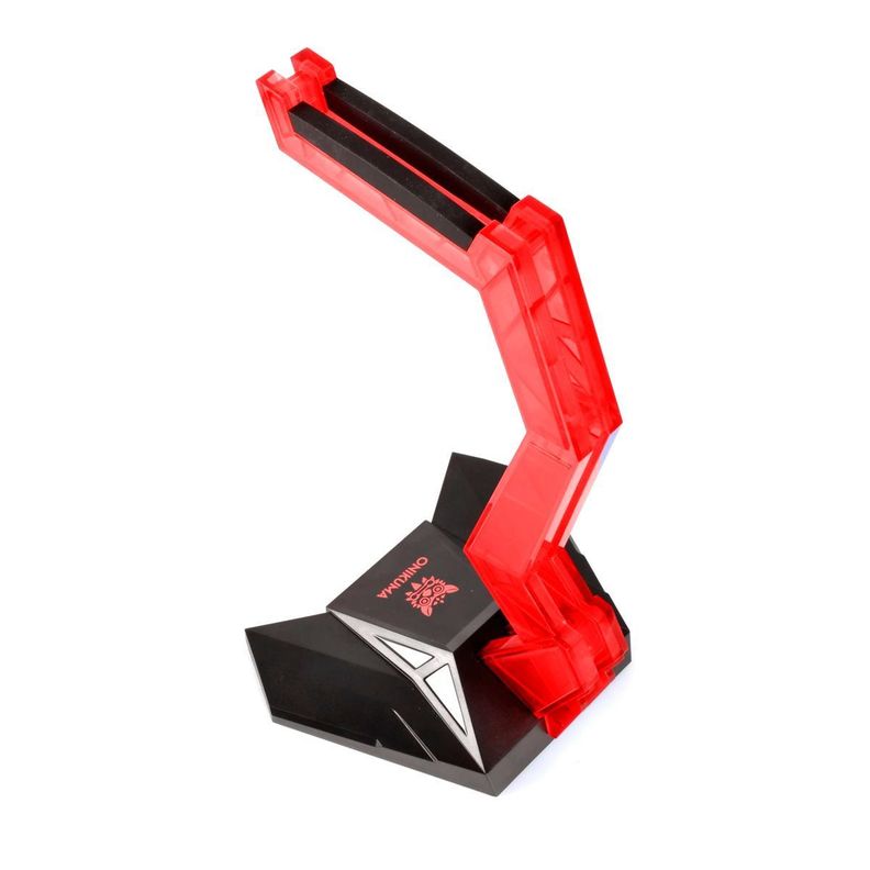 Soporte Base Stand Porta Audífonos Headset Gamer Onikuma Rojo-2