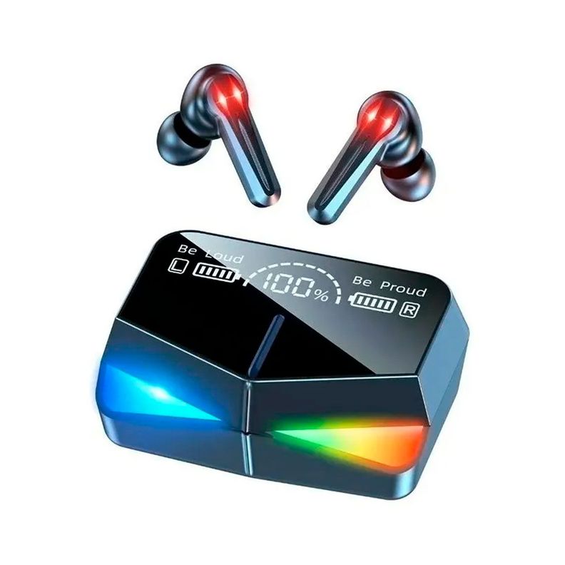 Auriculares Inalámbricos Gamer Bluetooth M28 Tws Powerbank-0