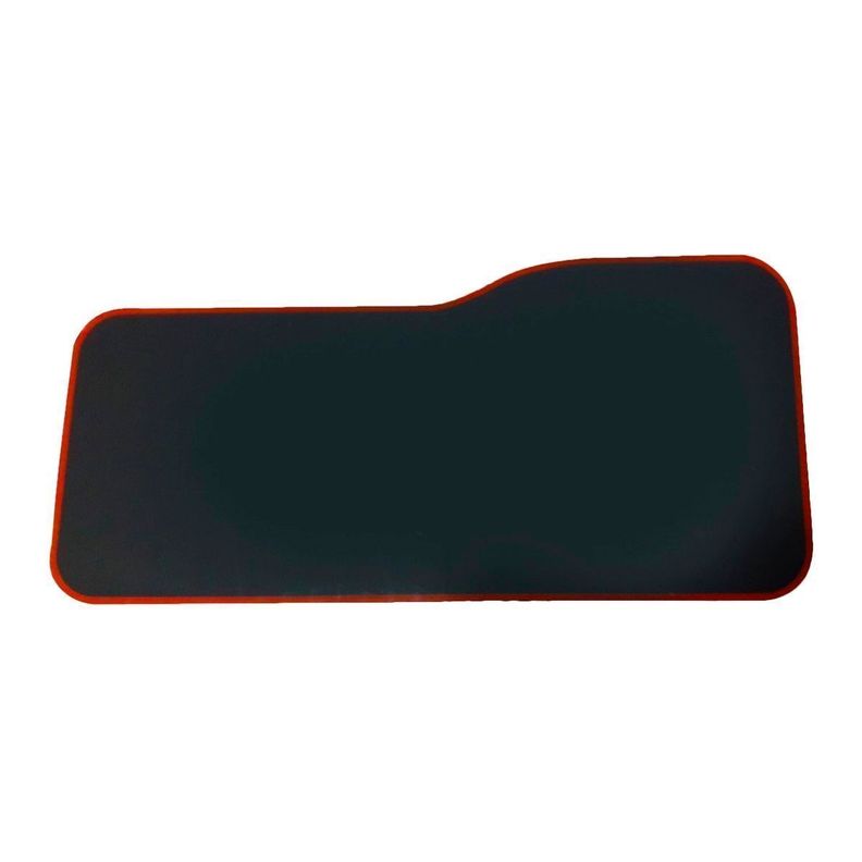 Mouse Pad Gamer Xl Antideslizante Negro Borde Cosido 75x35cm-0
