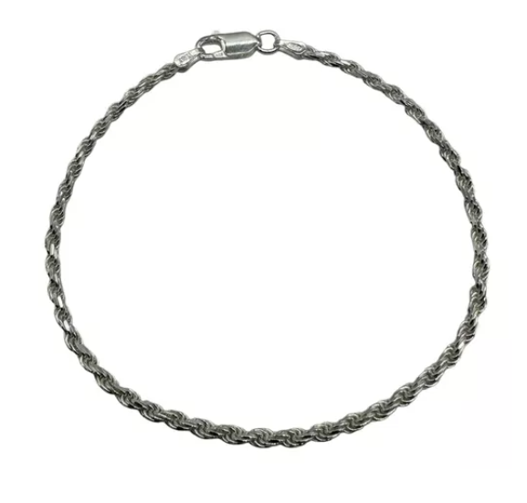 Pulsera Turbillon Plata Fina Italiana 925 Hombre-0