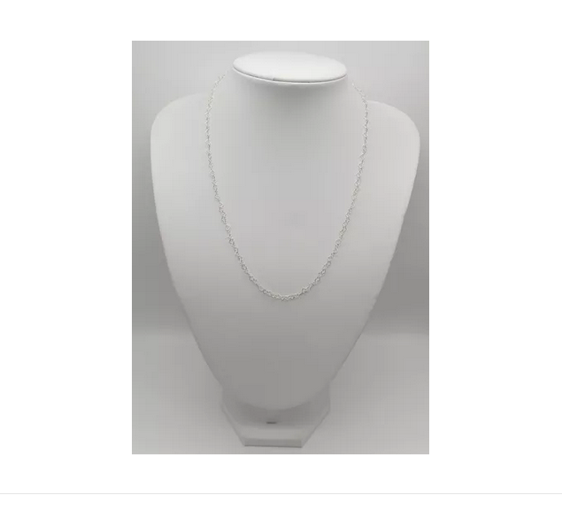 Cadena Mujer Corazones Plata Italiana 925 - 50 Cm-2