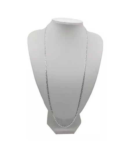 Cadena Plata Estilo Cartier 70 Cm Italiana 925-0