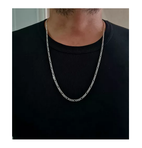 Cadena Plata Estilo Cartier 70 Cm Italiana 925-2