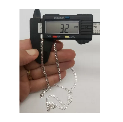 Cadena Plata Estilo Cartier 70 Cm Italiana 925-5