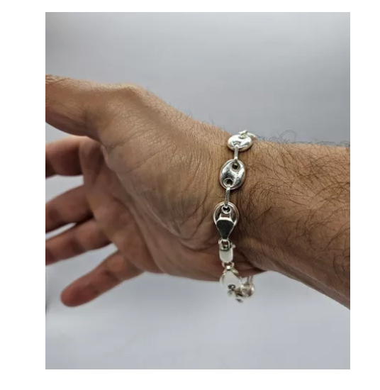 Pulsera Hombre Exclusiva Plata Italiana 925-2