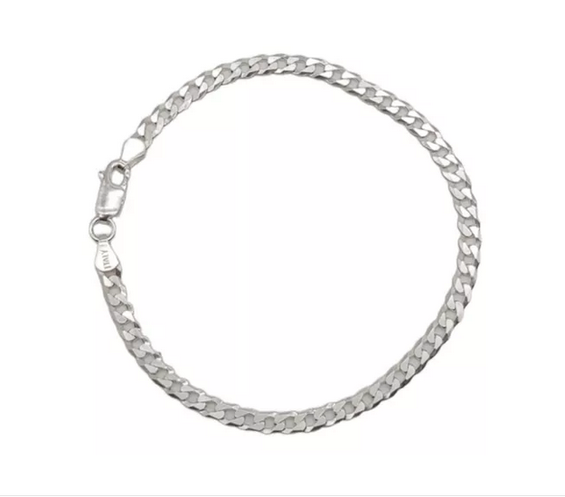 Pulsera Hombre Grumet - Plata Italiana 925-1