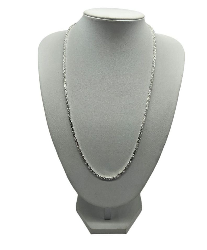 Cadena Camino Al Inca Plata Italiana 925 - Collar Hombre-0