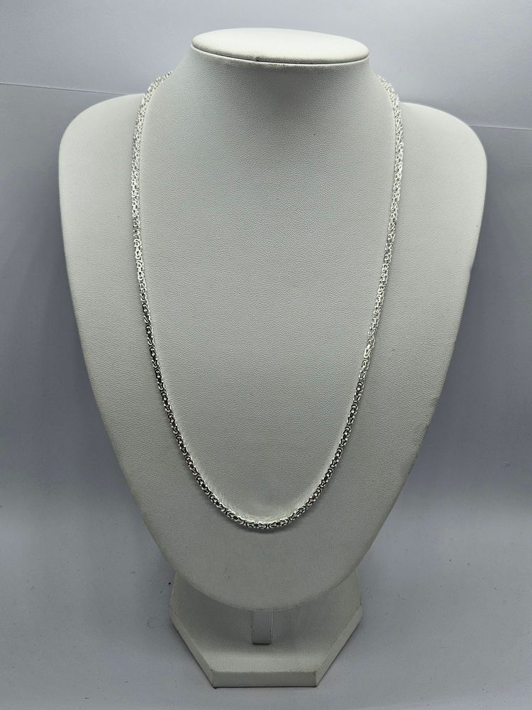 Cadena Camino Al Inca Plata Italiana 925 - Collar Hombre-3