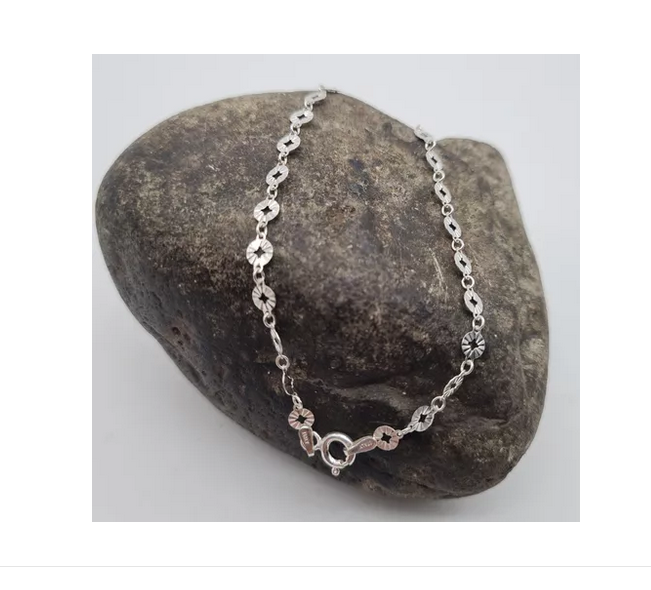 Pulsera Mujer Sol Plata Italiana 925-6