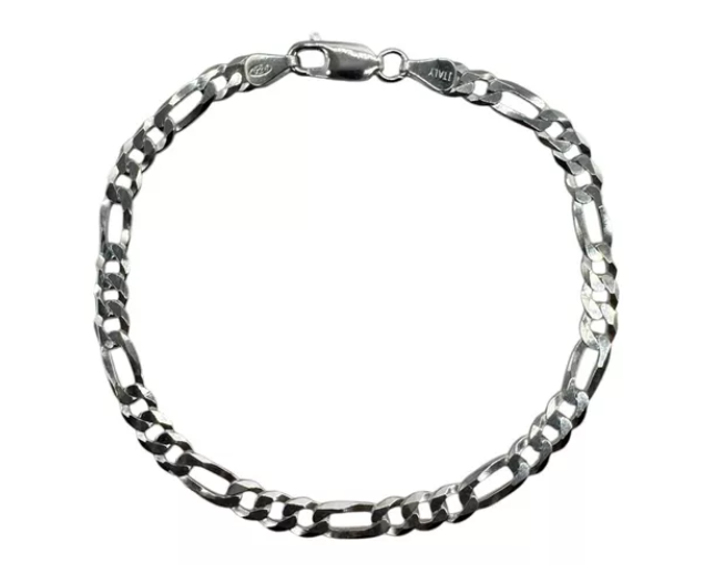 Pulsera Hombre Plata Italiana 925 - Cartier-0