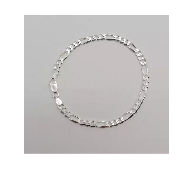 Pulsera Hombre Plata Italiana 925 - Cartier-3