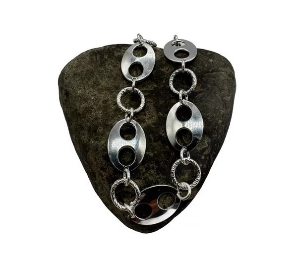 Pulsera Mujer Venecia Plata 925 Modelo Exclusivo-0