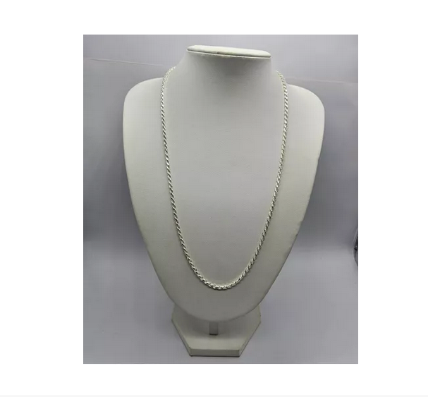 Cadena Hombre Turbillon Plata Italiana 925 - 60 Cm-3