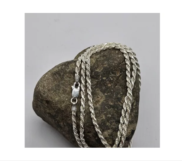 Cadena Hombre Turbillon Plata Italiana 925 - 60 Cm-5