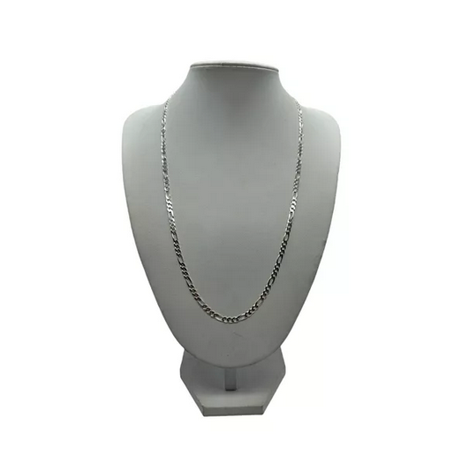 Cadena Plata Cartier 60 Cm 4 Mm Italiana 925-0