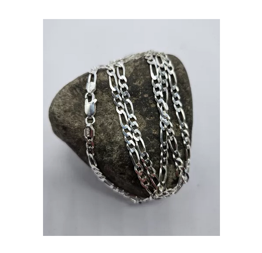 Cadena Plata Cartier 60 Cm 4 Mm Italiana 925-2