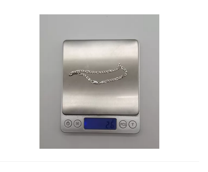 Pulsera Hombre Plata Fina Italiana 925 - Modelo Cartier-5