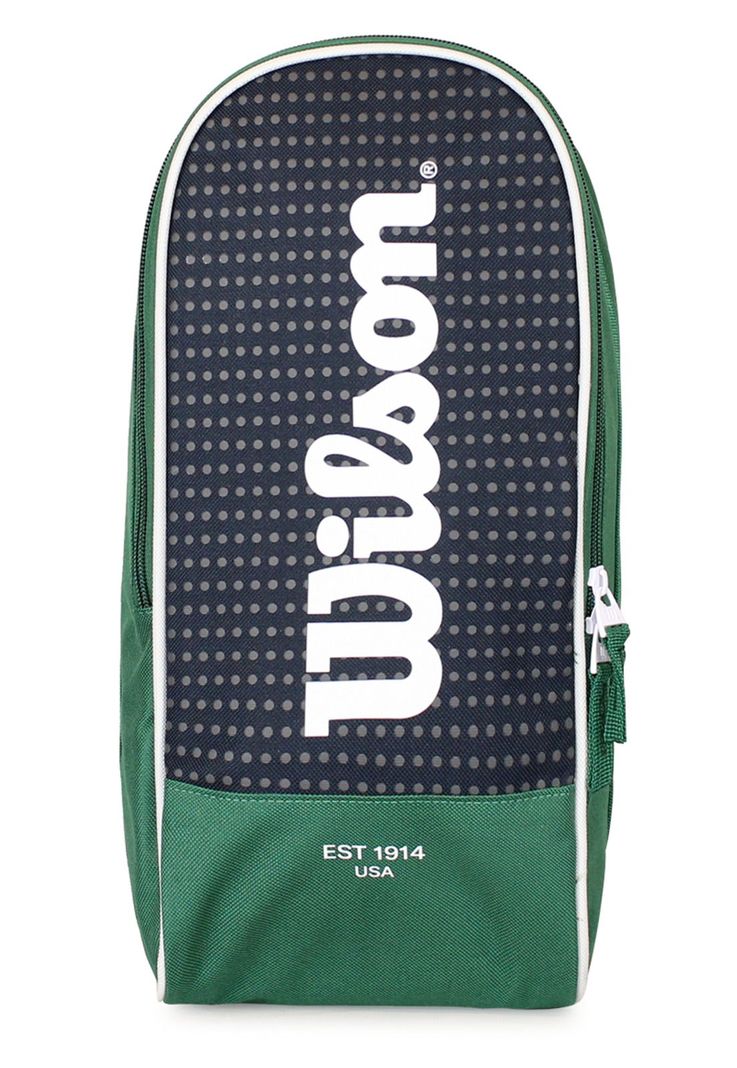 Bolso botinero para zapatos Wilson Manchester verde-0