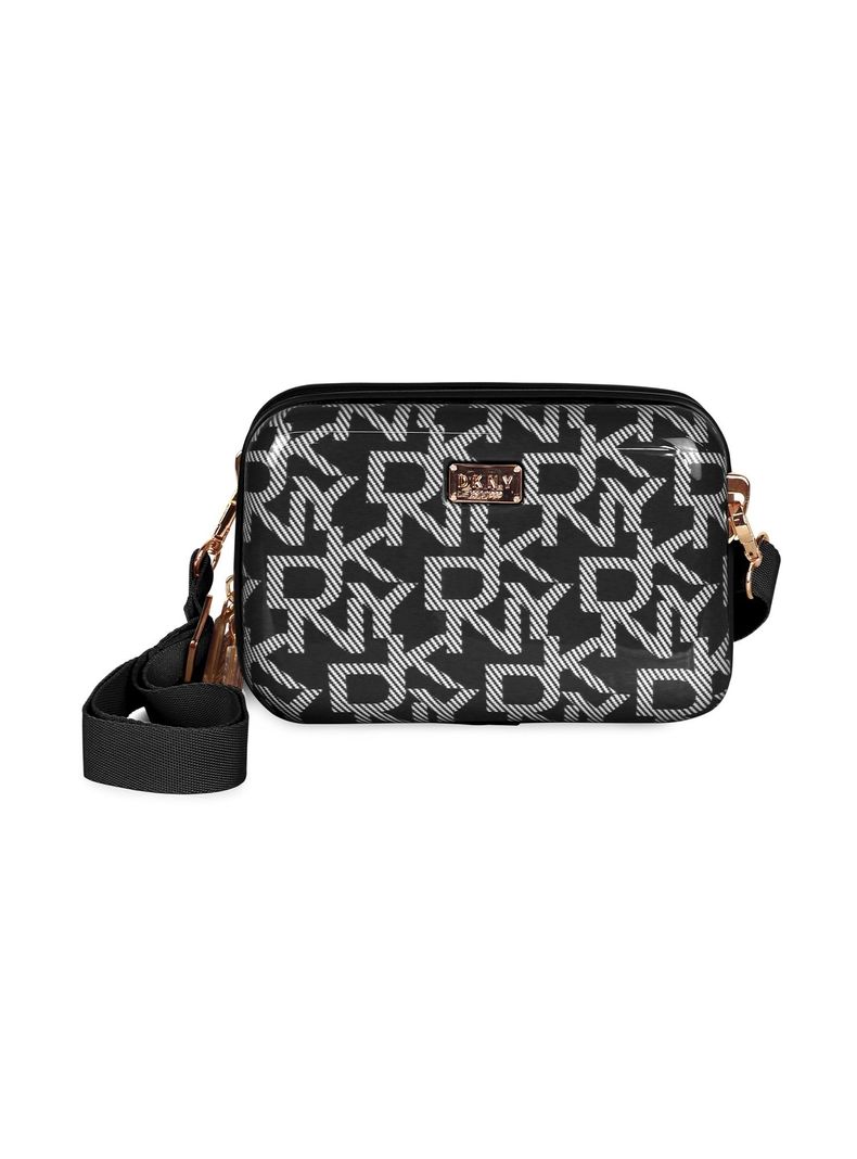 Croosbody Signature Negro-Blanco Donna Karan-1
