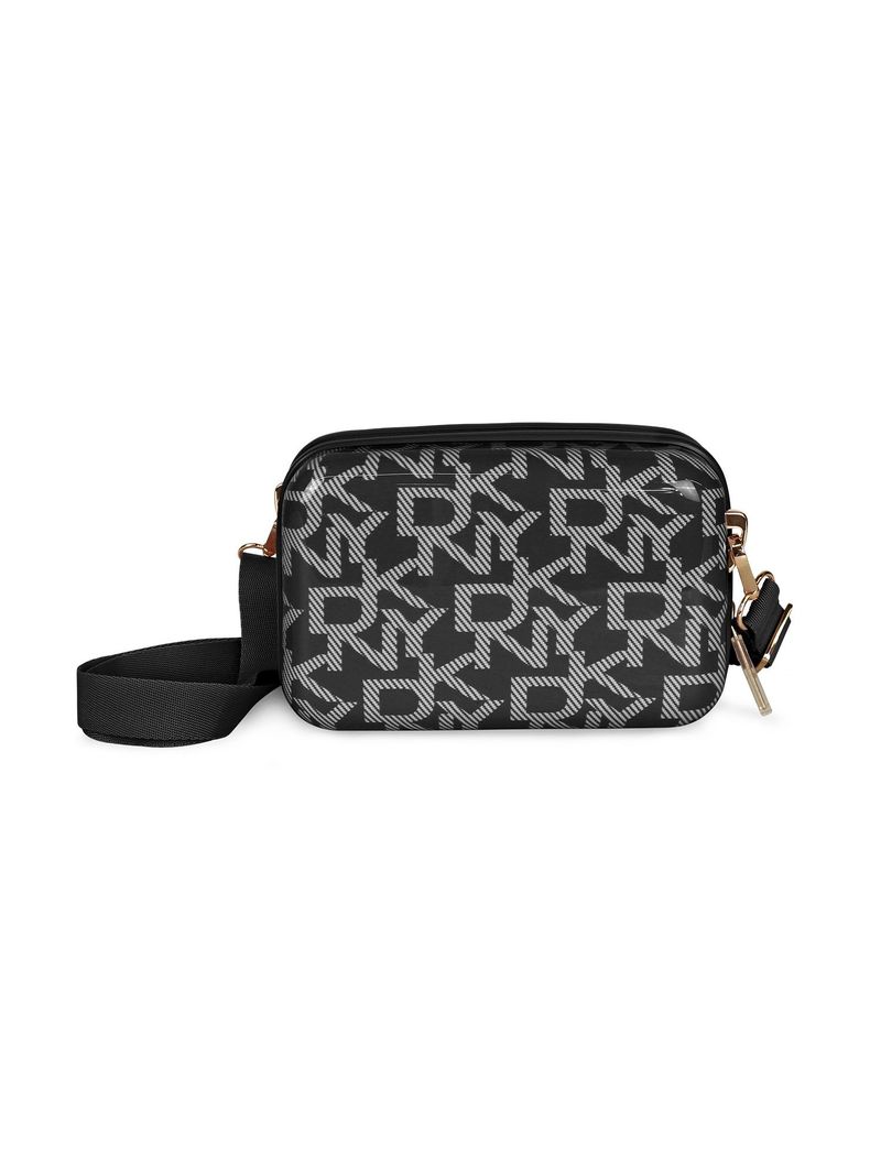 Croosbody Signature Negro-Blanco Donna Karan-4