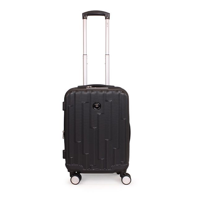 Maleta cabina S (10 Kg) Flip Negro con USB -0