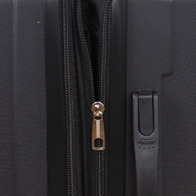 Maleta cabina S (10 Kg) Flip Negro con USB -4