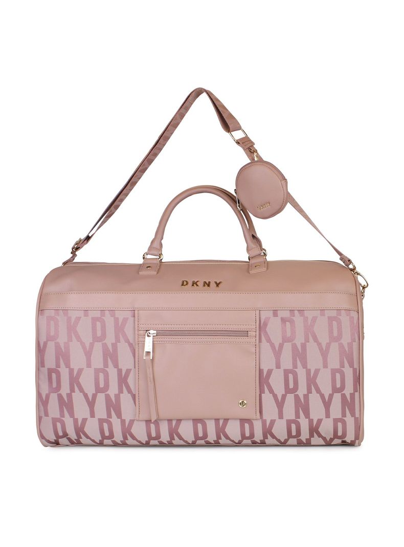 Bolso con Monedero Iconic Rosa Donna Karan -0
