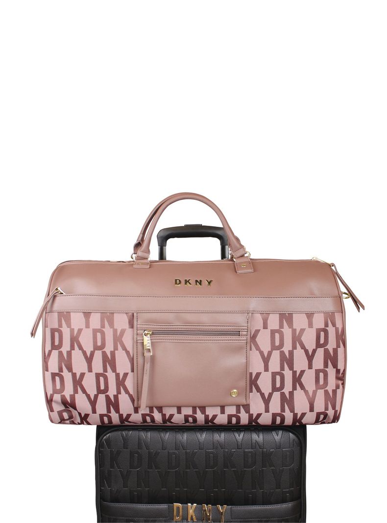 Bolso con Monedero Iconic Rosa Donna Karan -3