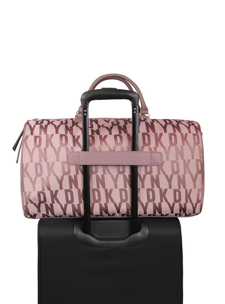 Bolso con Monedero Iconic Rosa Donna Karan -4
