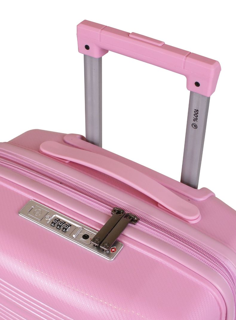 Maleta cabina S (10 Kg) Chic Rosado-3