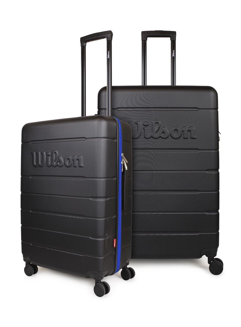 Pack 2 maletas M+L Madison Negro-Azul