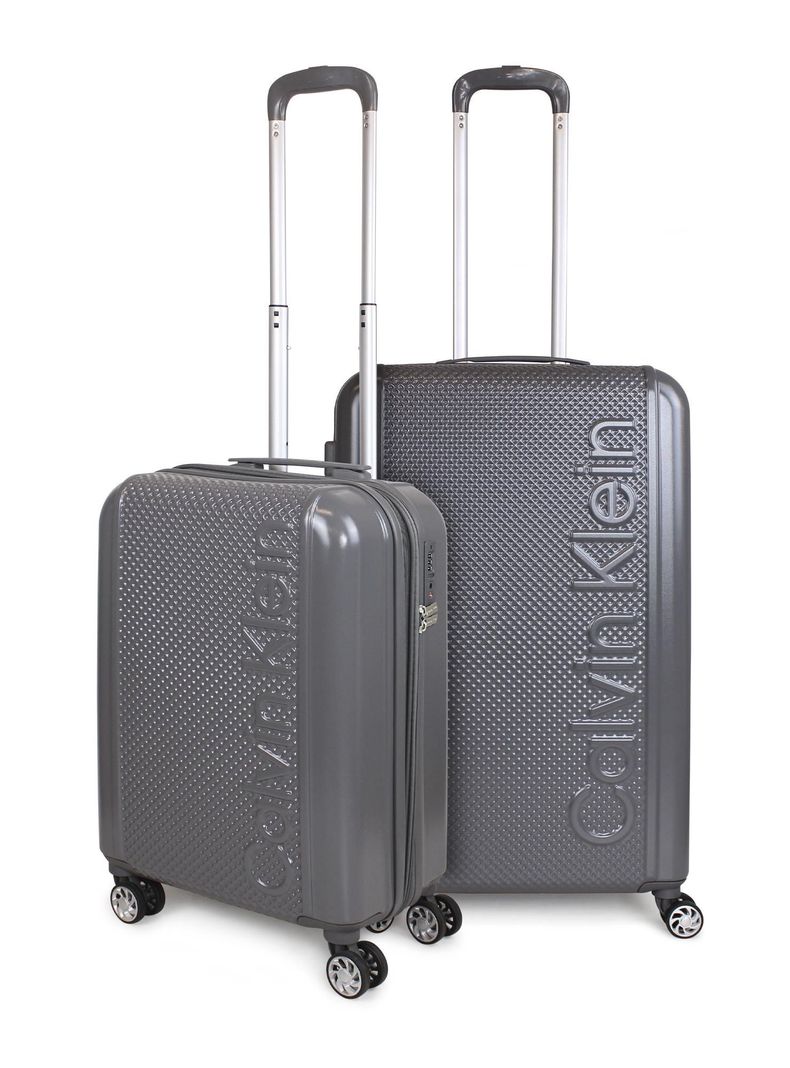 Pack 2 maletas S+M Rome Plomo Calvin Klein-0