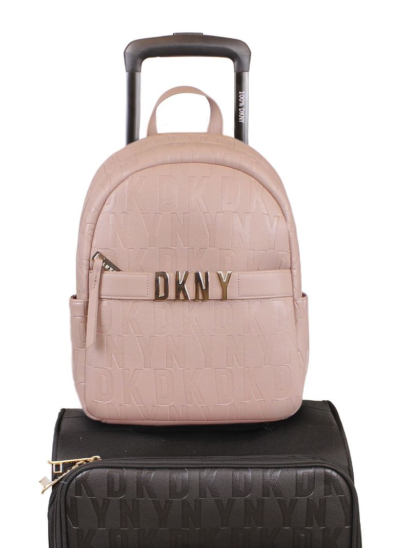 Mochila Impressionist Rosa Donna Karan -2