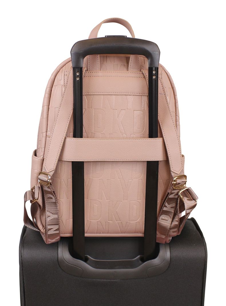 Mochila Impressionist Rosa Donna Karan -3