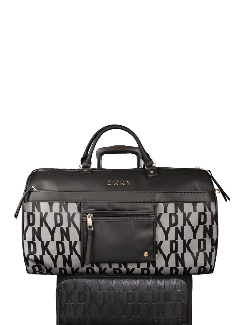 Bolso con Monedero Iconic Negro Donna Karan -3