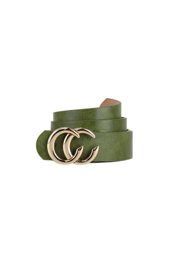 Cinturon mujer Faro verde Carven