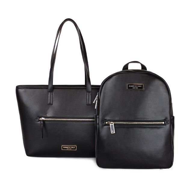Pack Mochila + Cartera Tote Michalina Negro-0