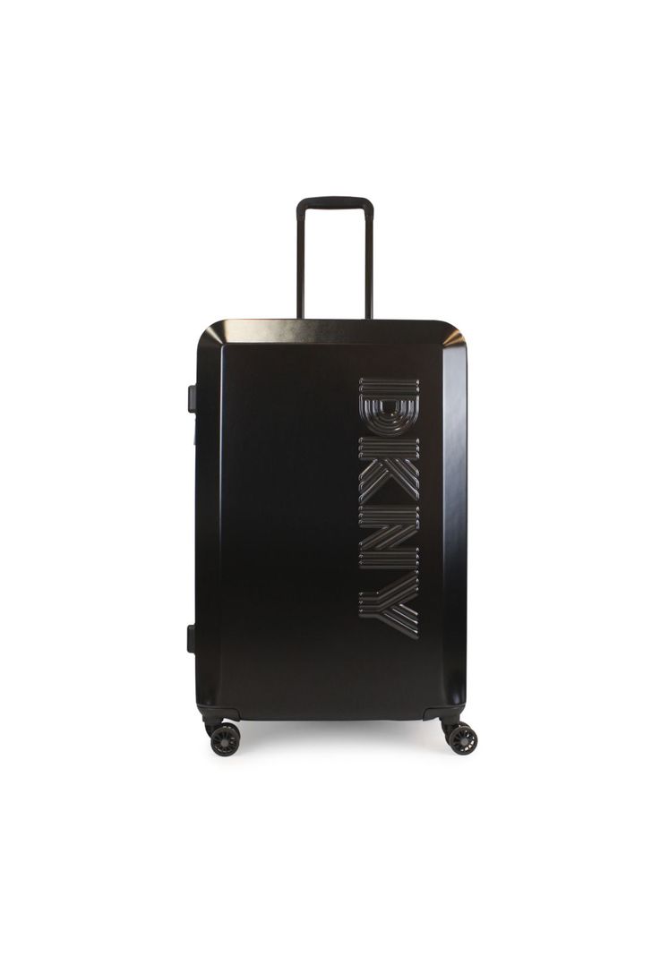 Maleta Donna Karan grande Lumina L 23kg negra DKNY Negro