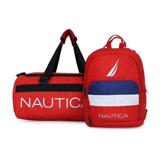Bolso Valar + Mochila Polux Rojo