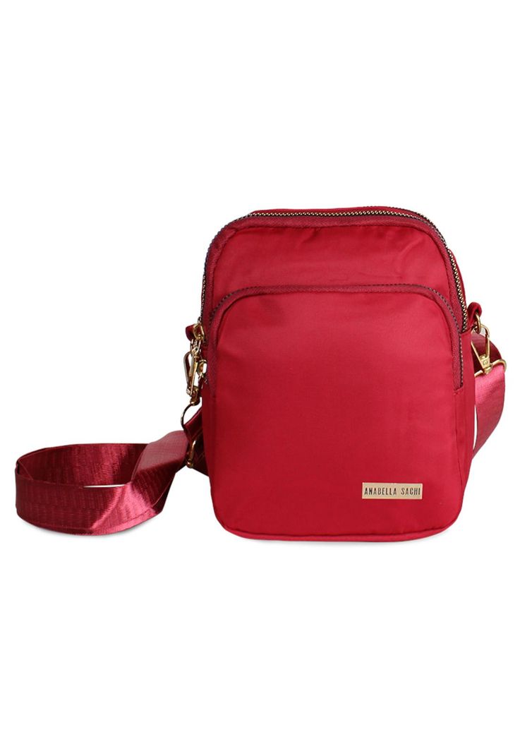 Cartera bandolera Isa roja Anabella Sachi Rojo
