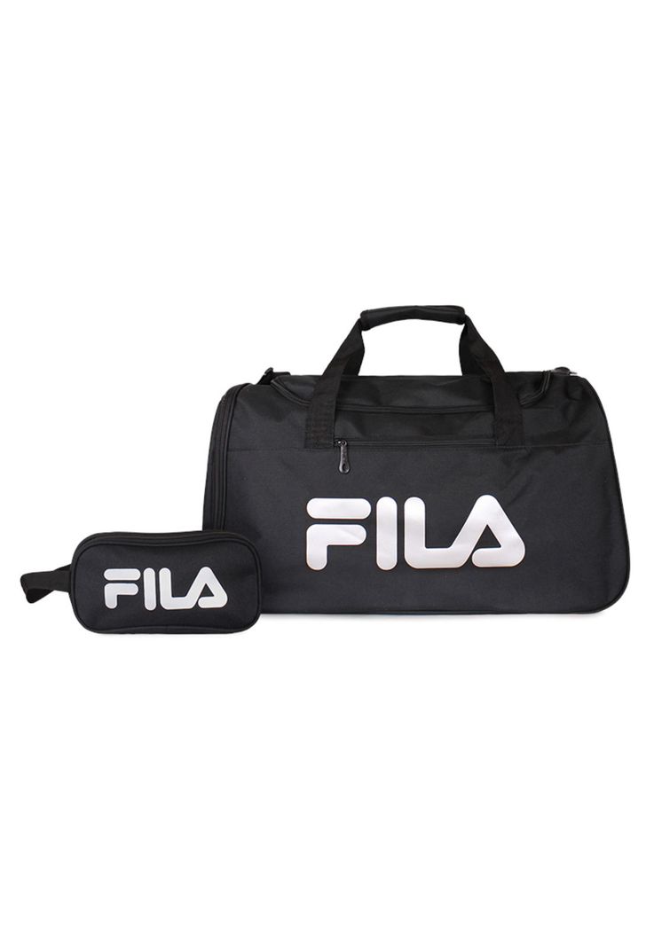 Pack Bolso Verona 71 lts silver + Neceser Spark Fila-0