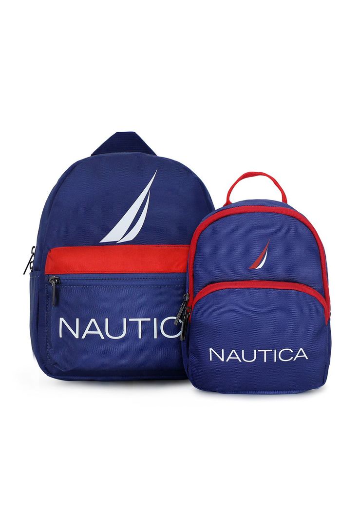 Pack Nautica 2 mochilas Parvus y Orion azul