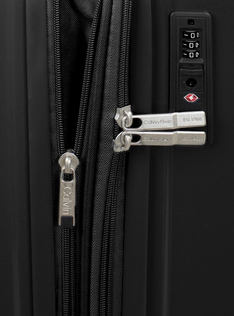 Pack 2 maletas M+L Rome Negro Calvin Klein-3